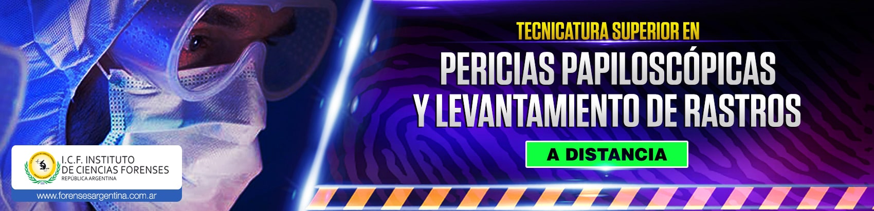 TECNICATURA EN PAPILOSCOPÍA Y RASTROS 2026